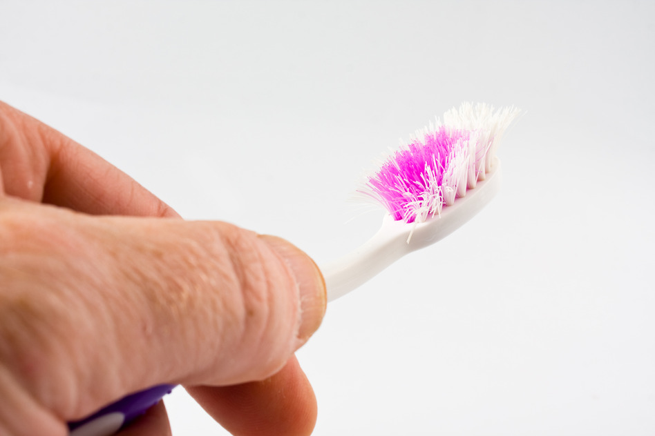 Changing your toothbrush regularly is recommended by your Placerville Dentist.