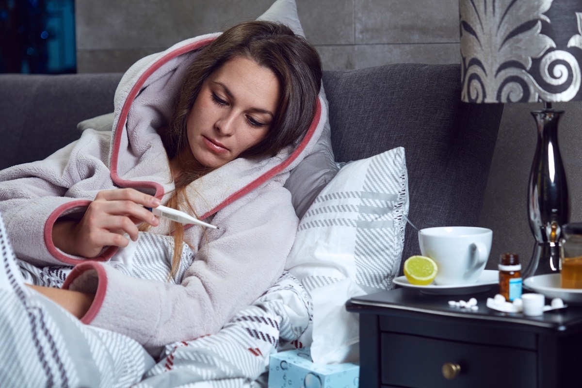 Even when sick, you should take care of your teeth.