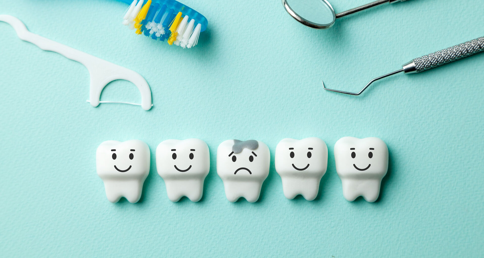 Damaged Dental Filling